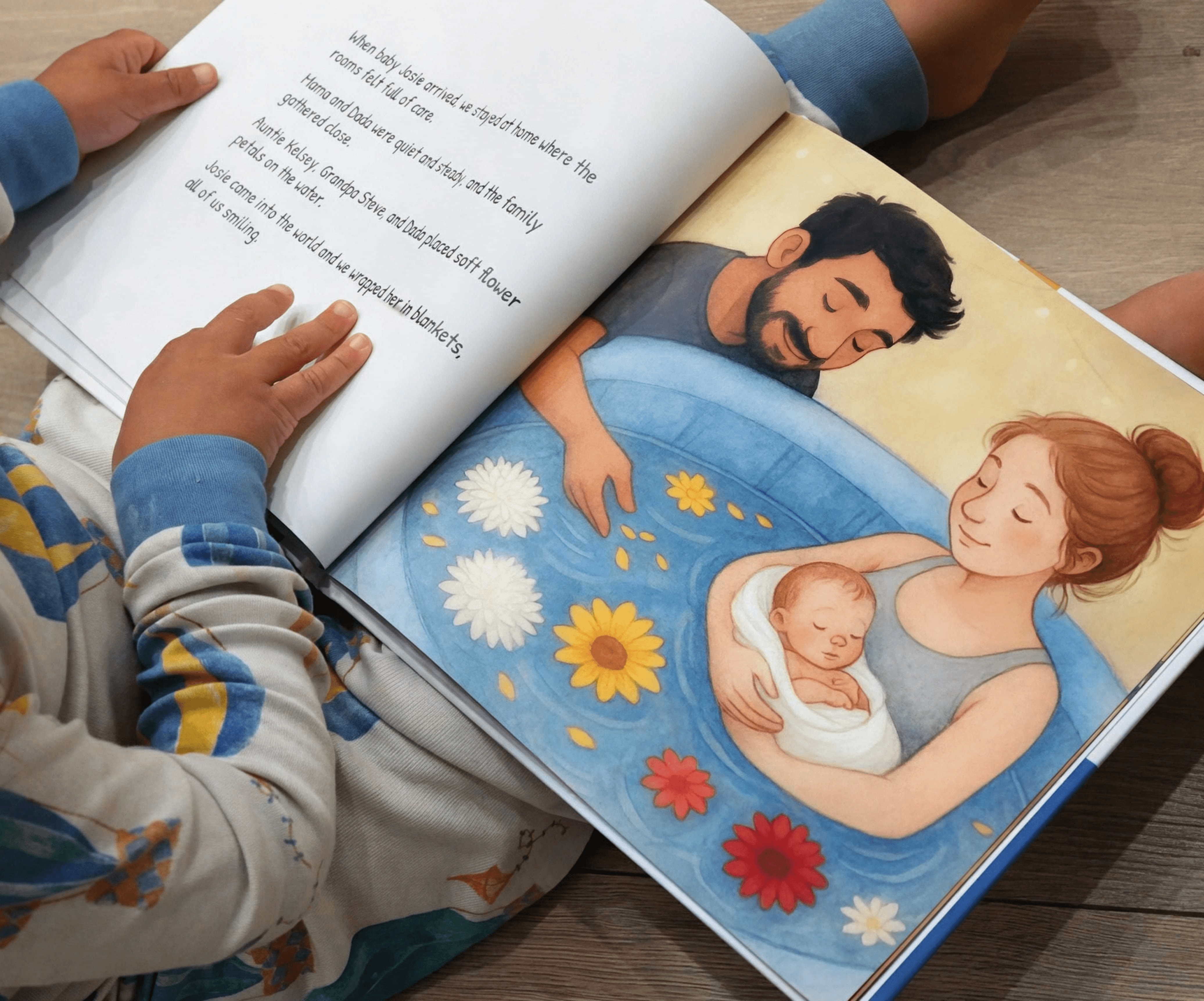 Close-up of a dark green leaf showing its textured surface and central vein against a muted background.