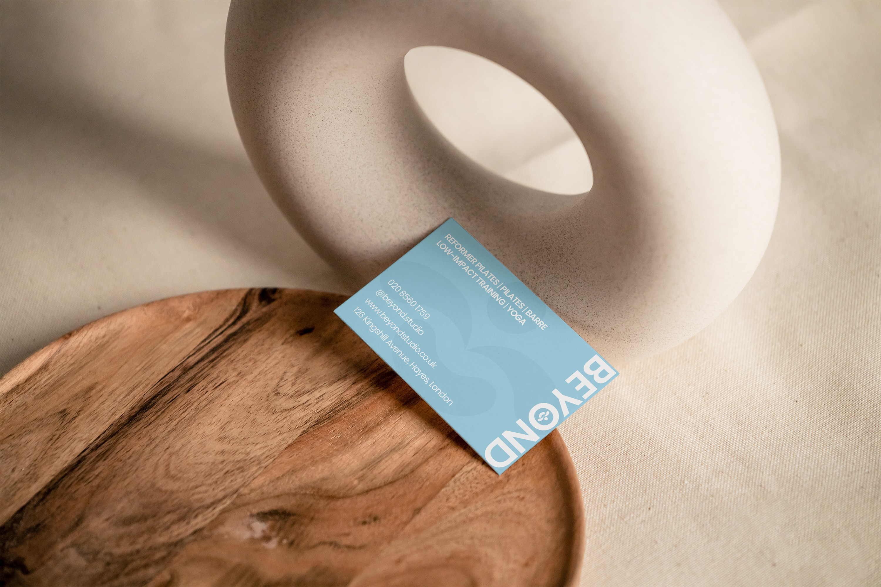 Business card for Pilates Studio