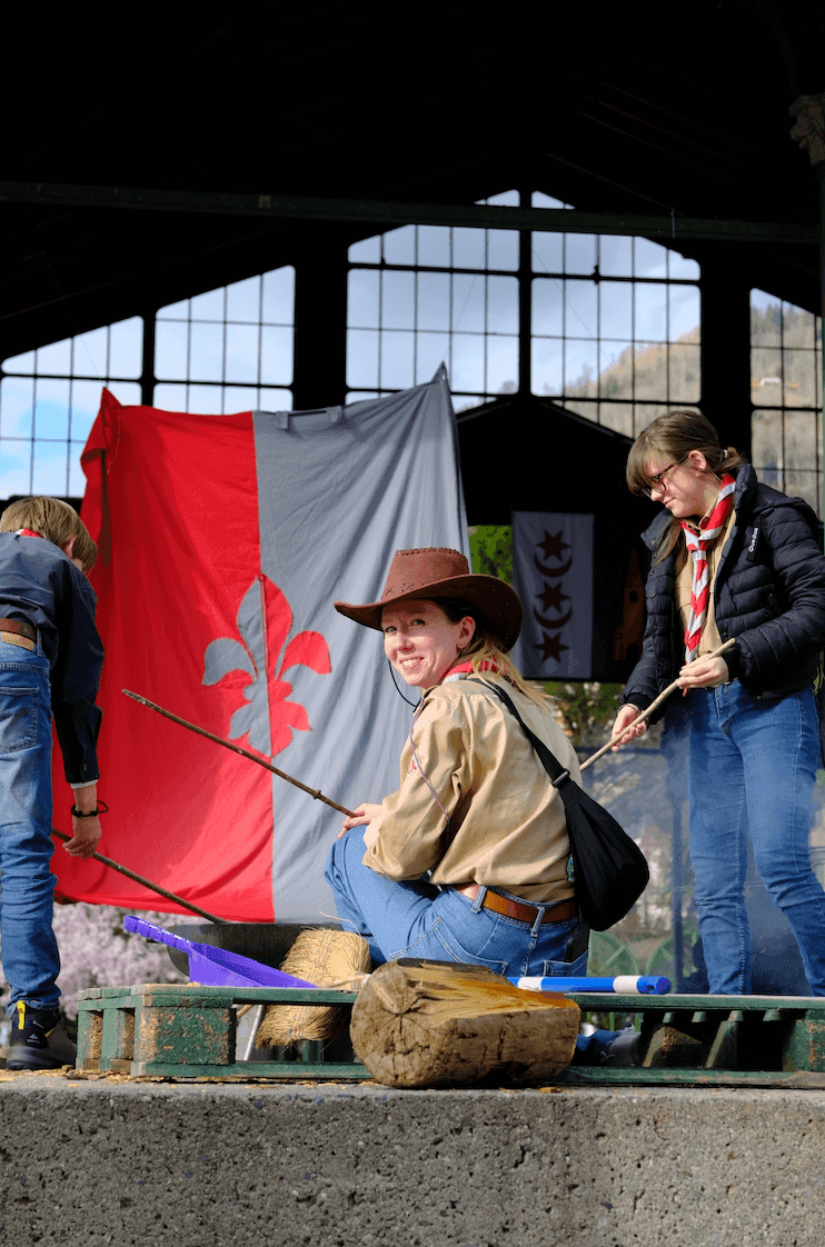 Cheffe de Brigade scouts de Montreux