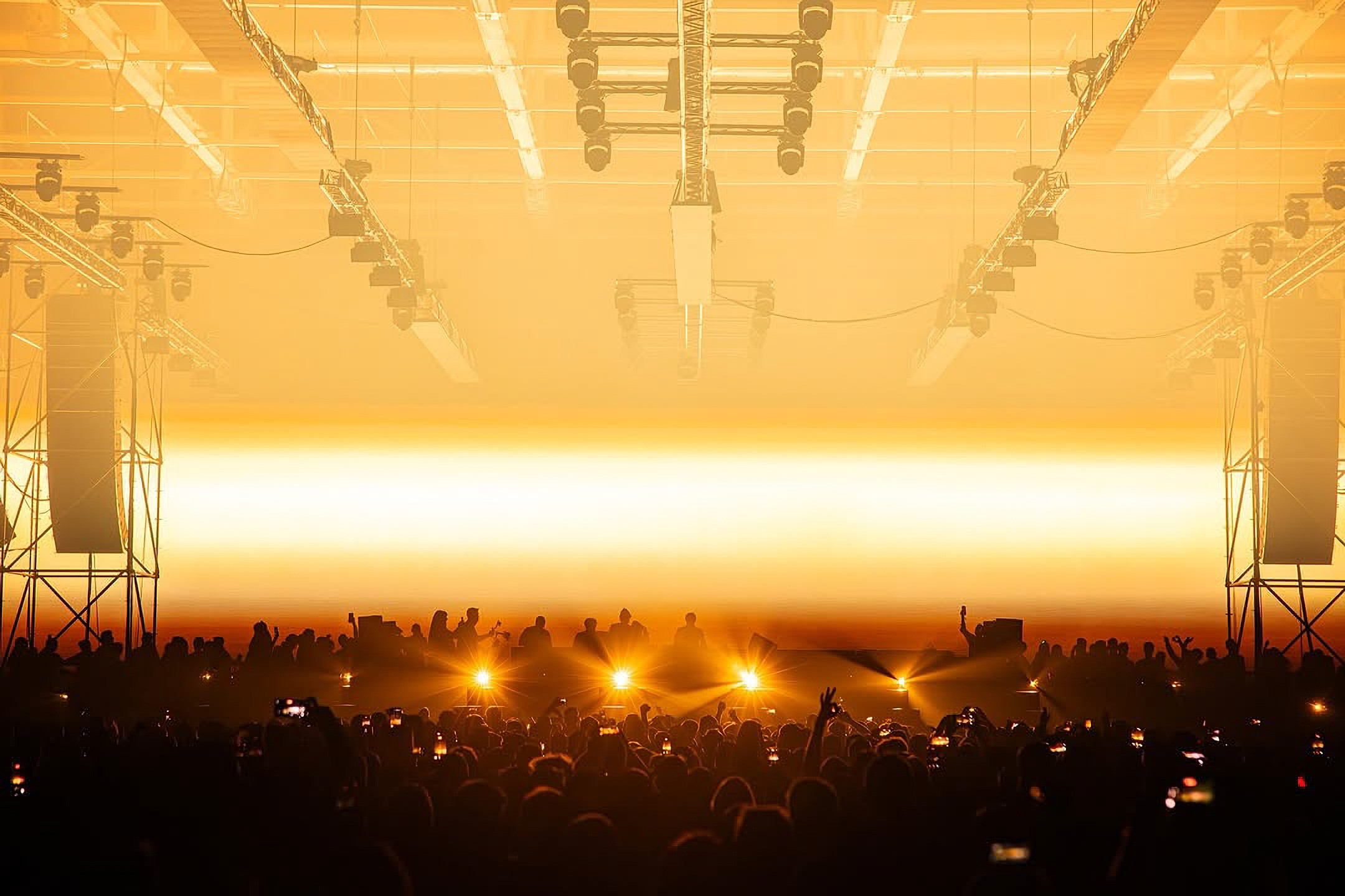 Richie Hawtin performing at Bonusz Festival, Hungexpo, Budapest, 2025. Photo by Király István