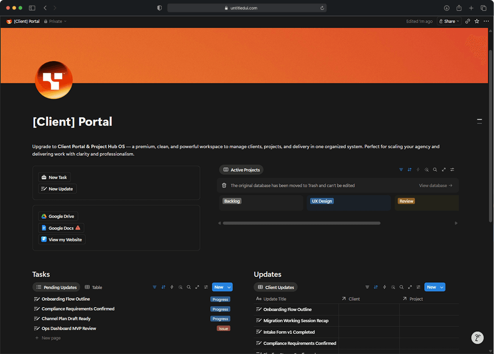 Client Portal