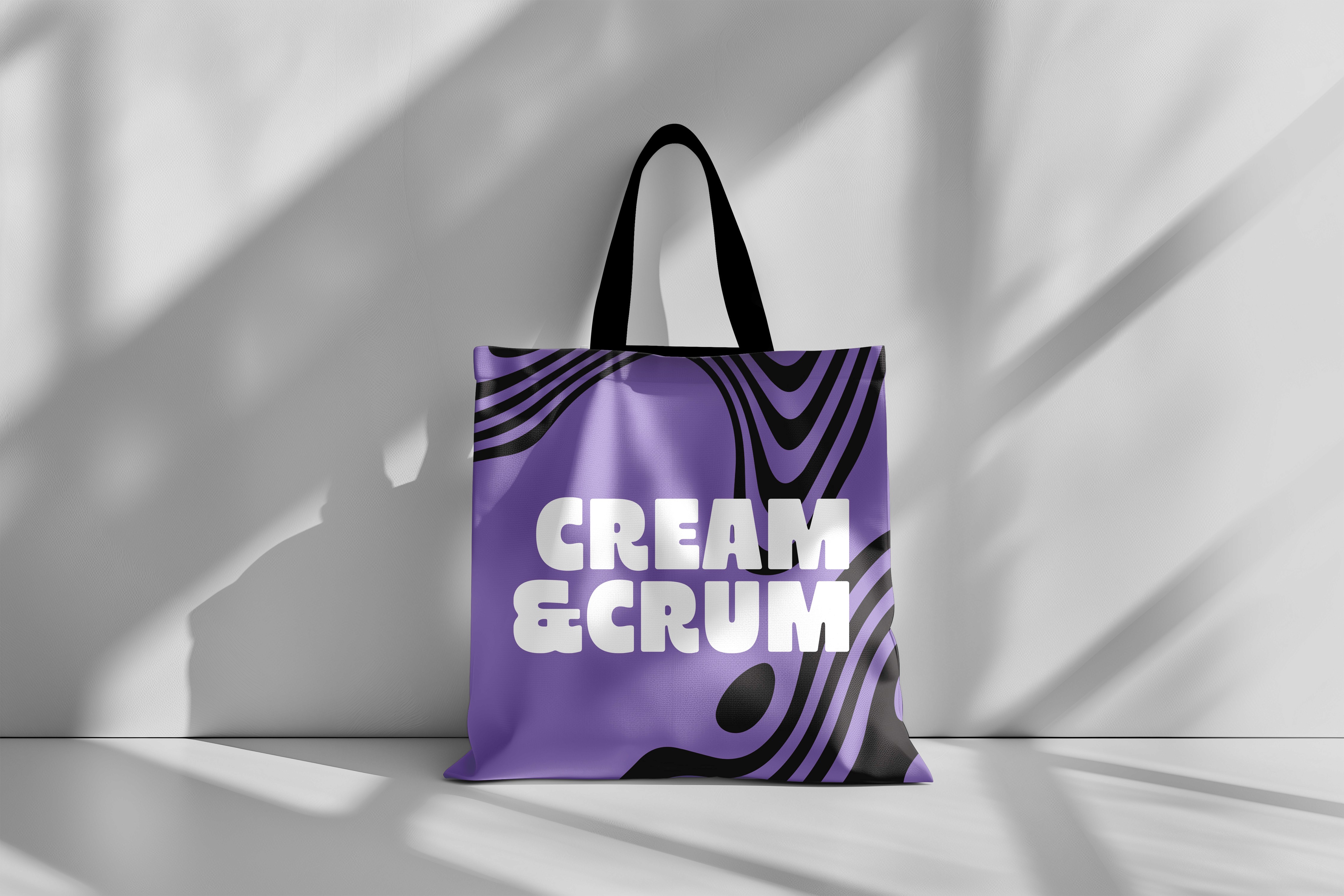 Totebag cream&crum premium dessert foodtruck ice cream