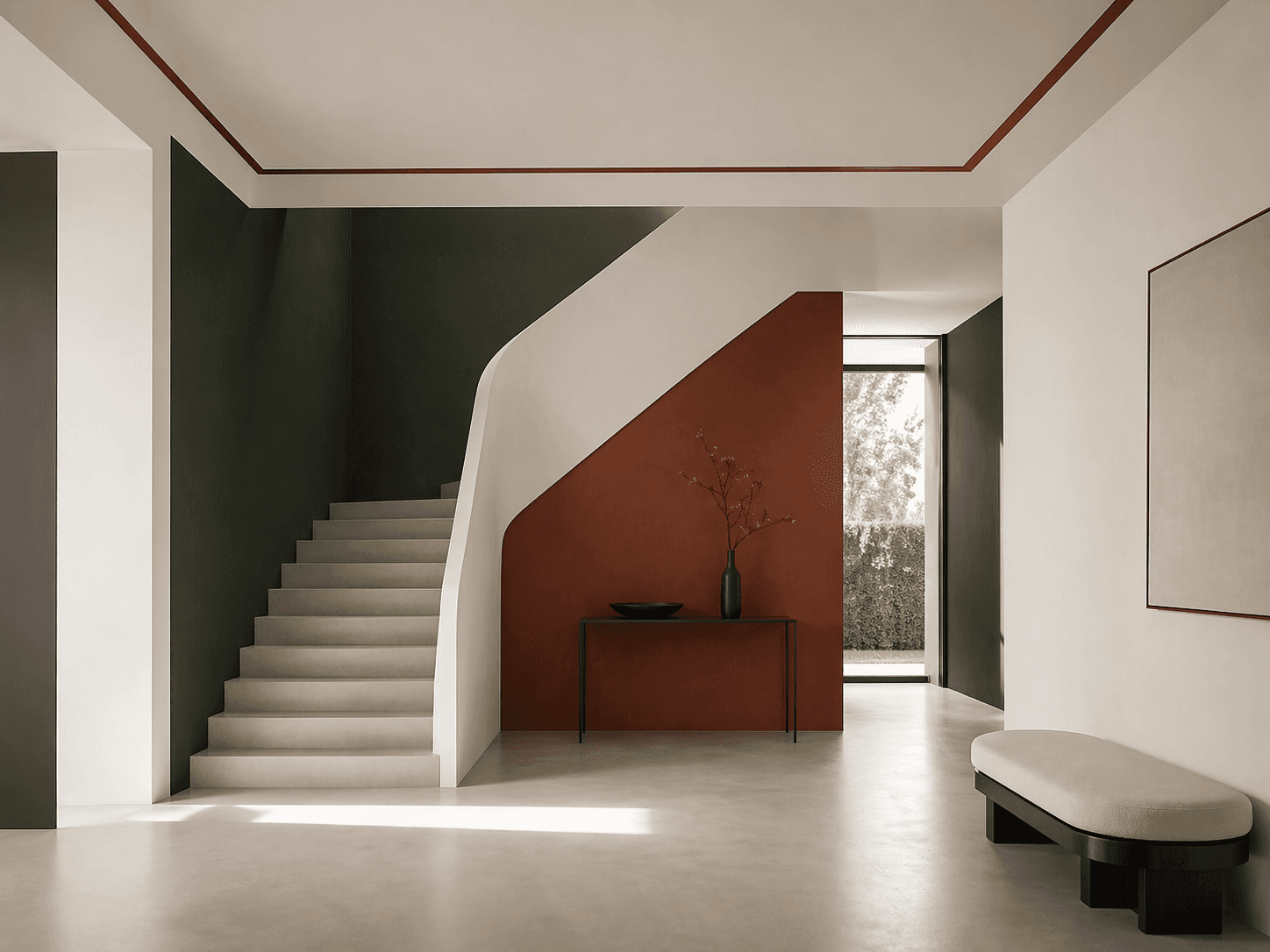 white and brown concrete building near green grass field during daytime