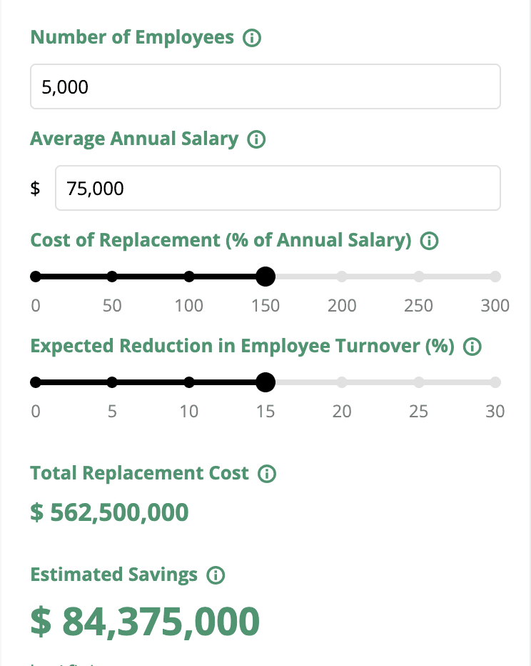 Green glass-metallic background with statistic cards