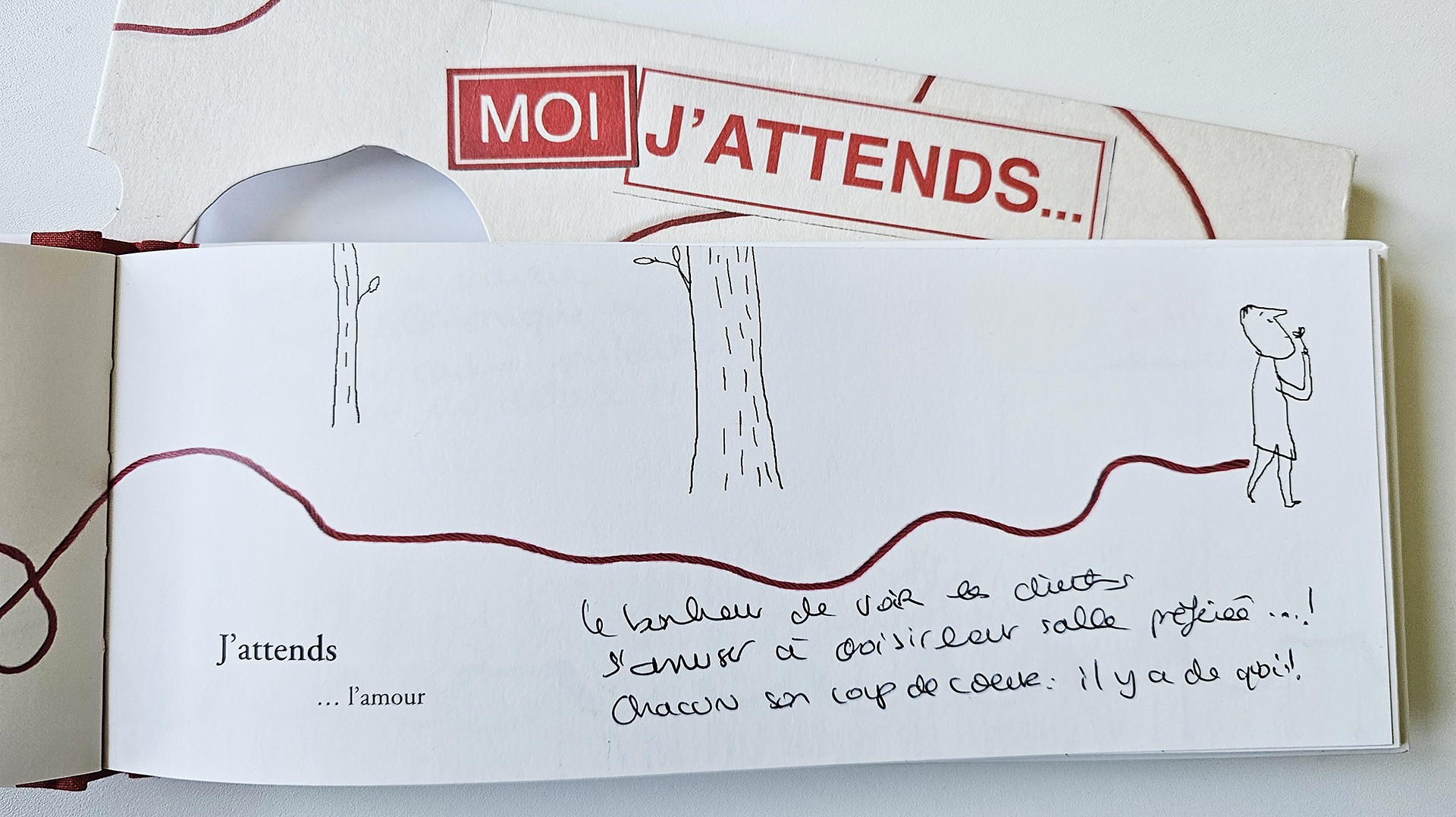 Carte de remerciement