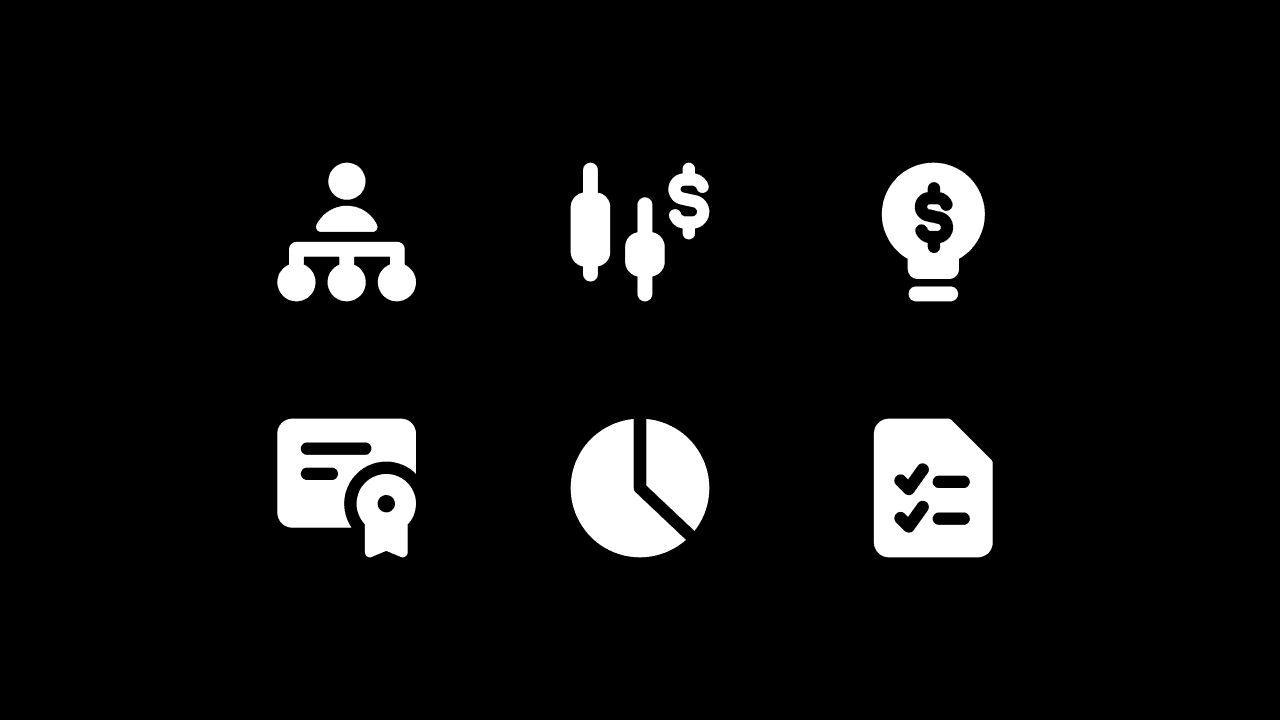 Core Solid Business Icon Set