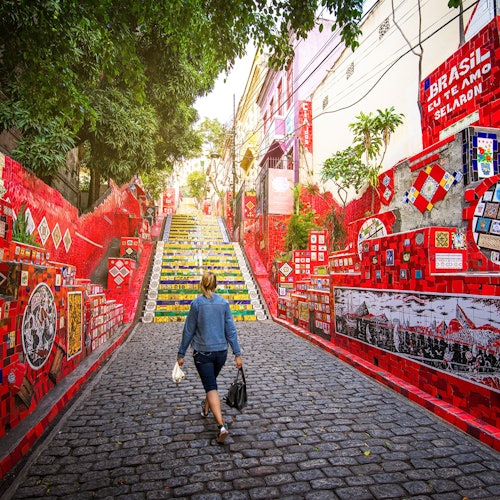 導覽聖特蕾莎和塞拉隆階梯步行之旅票，里約熱內盧