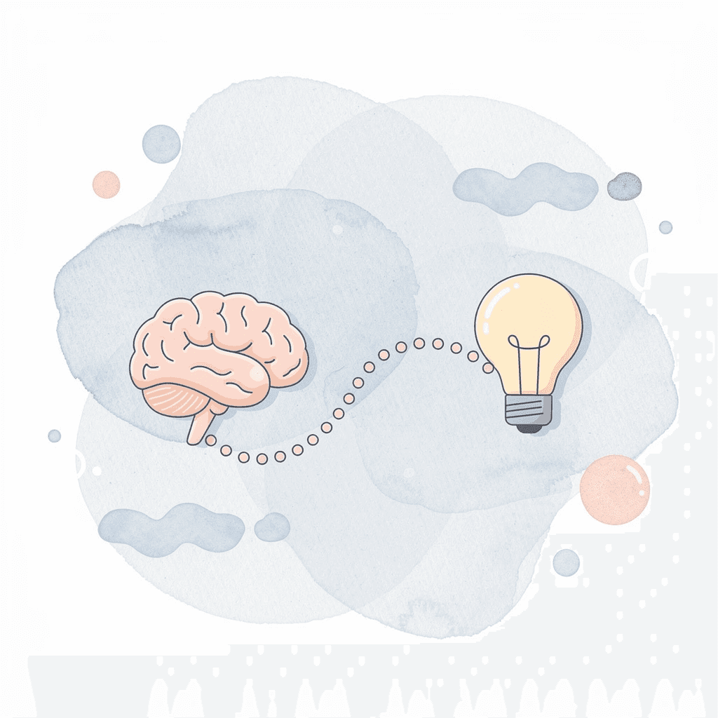 Connection between reading and creative action