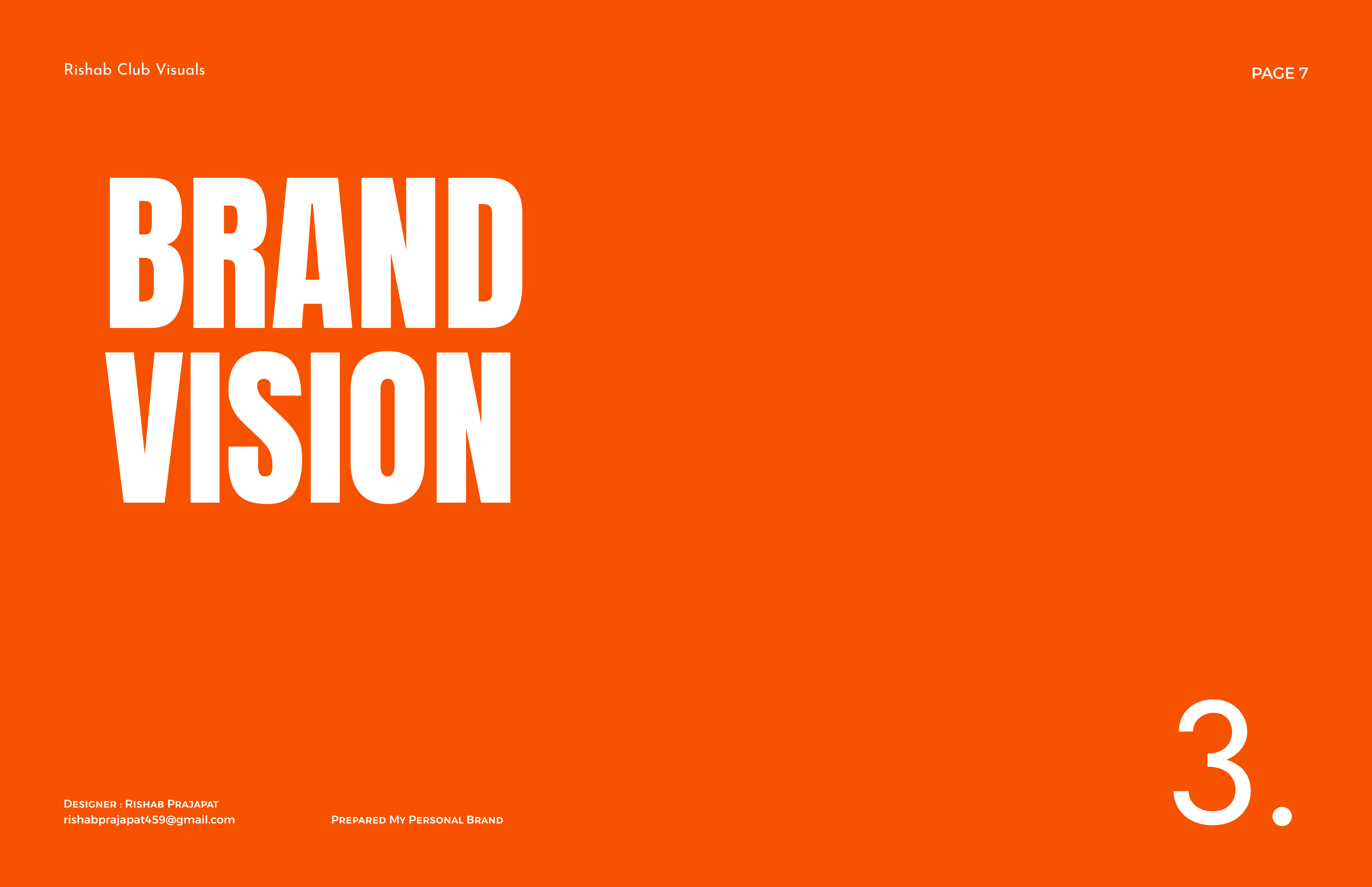Brand Vision