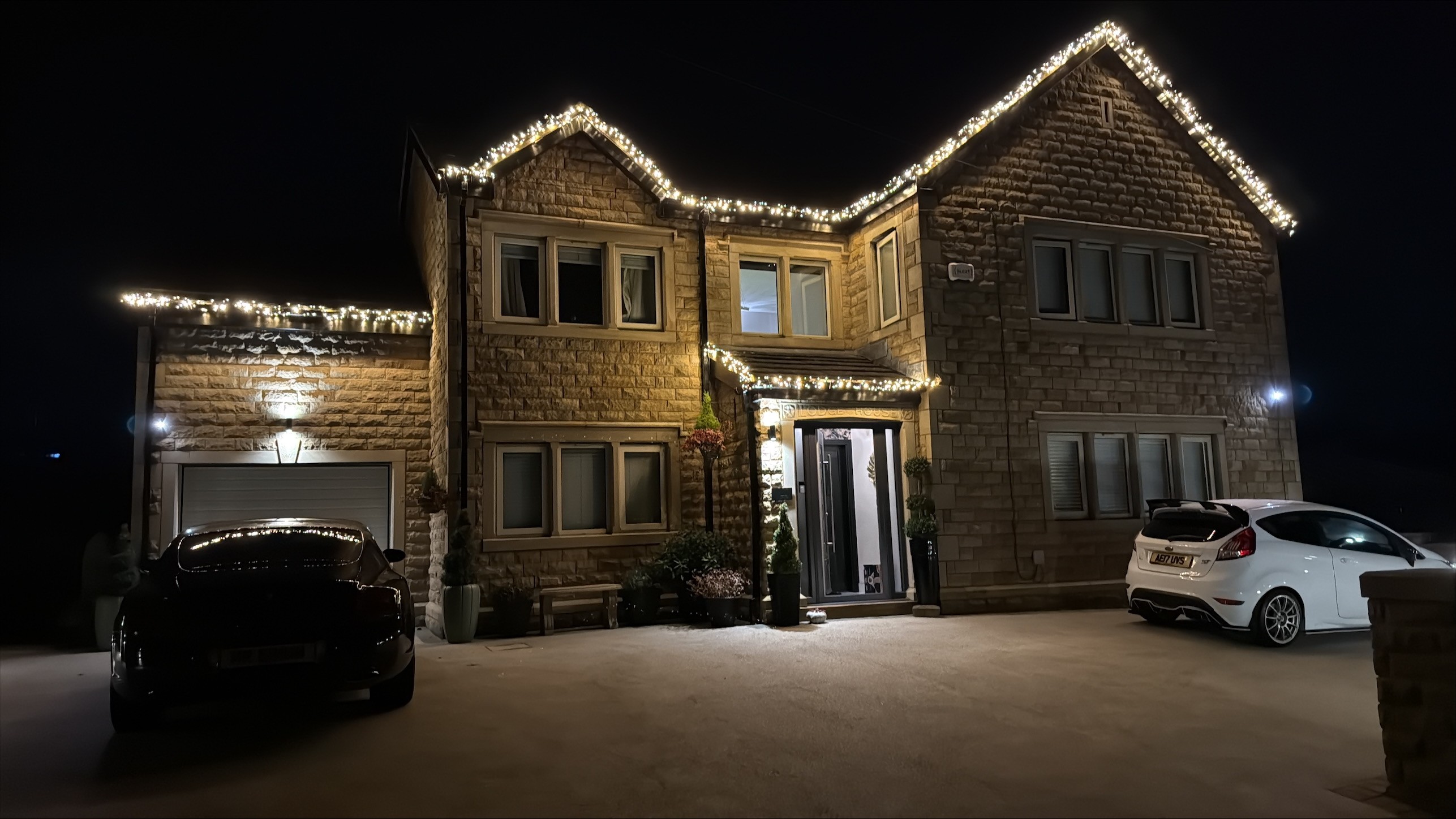 Warm White Cluster Lights