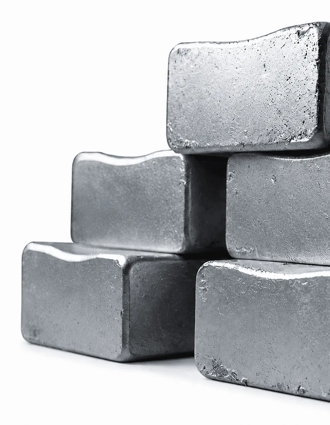 Illustration of stacked magnesium battery blocks