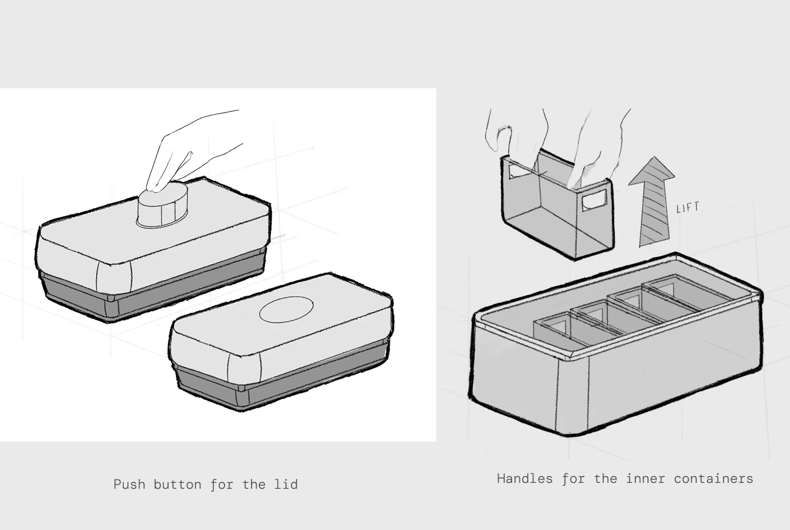 Chair standing on the water