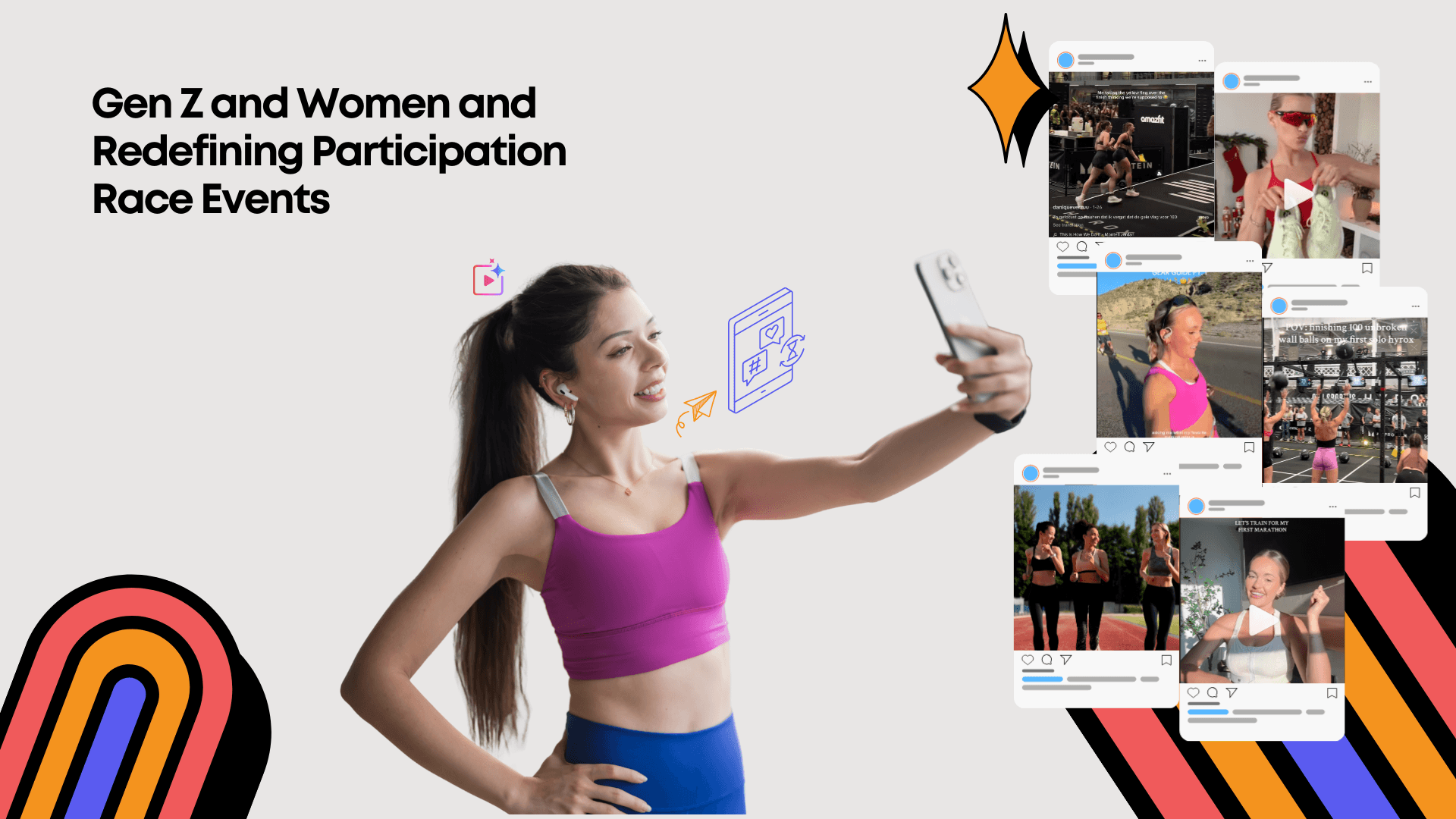 Gen Z and Women and Redefining Participation Race Events