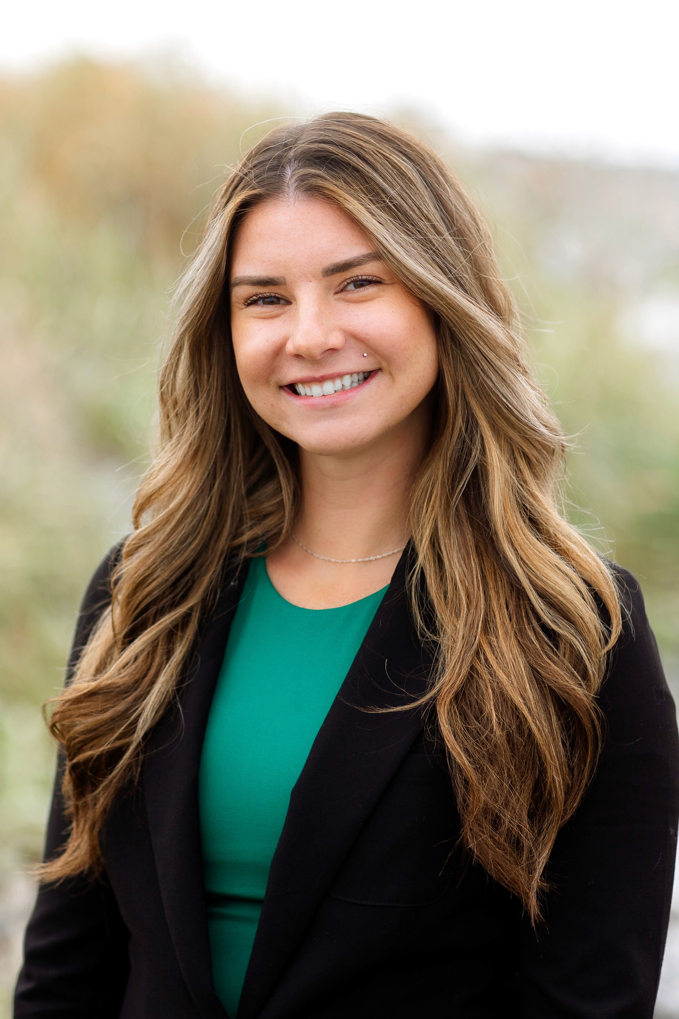 Headshot of Kaitlin Guitard, Fish Health and Food Safety Lab Manager at Mowi Canada West