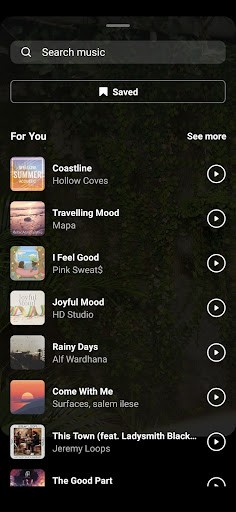 adding music to IG Reels