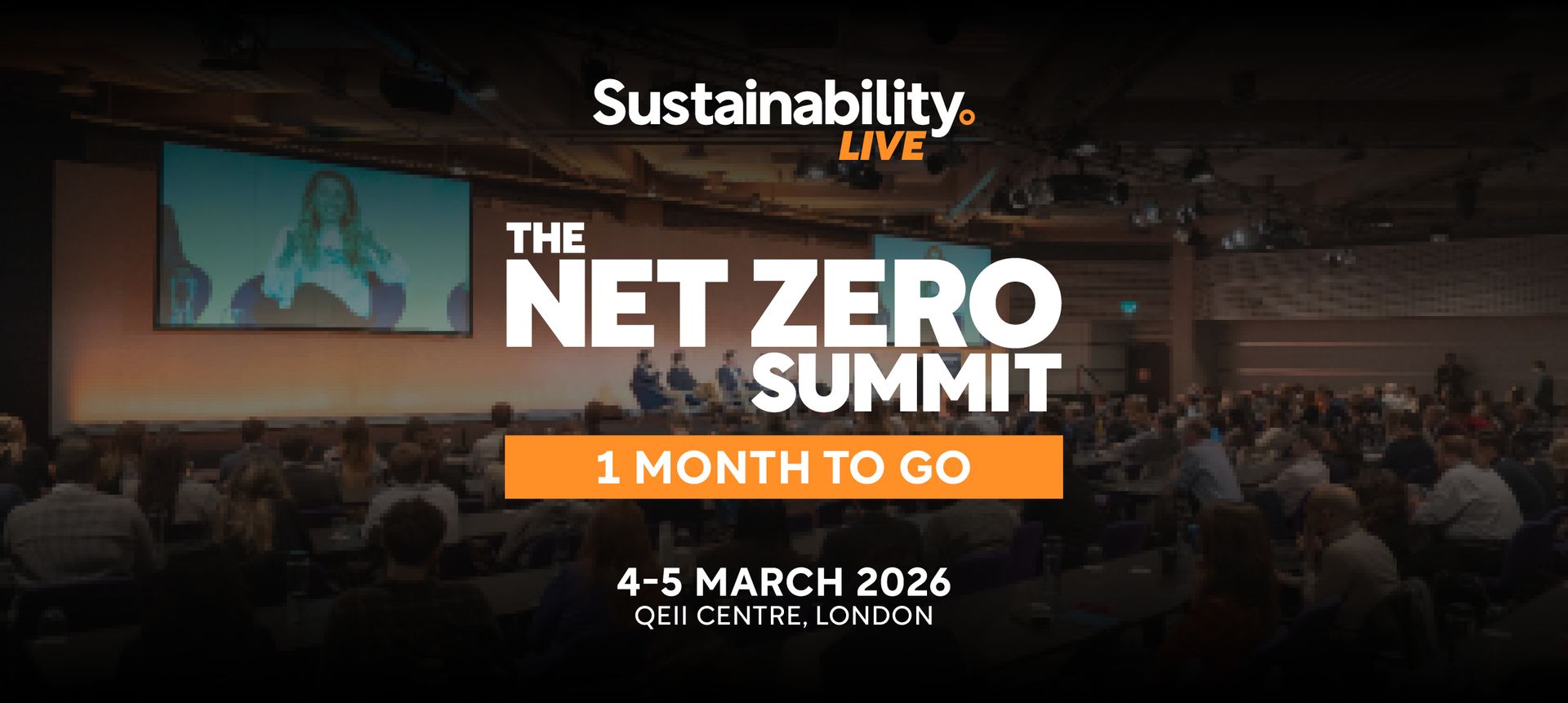 One Month to Go: Sustainability LIVE and Procurement & Supply Chain LIVE 2026