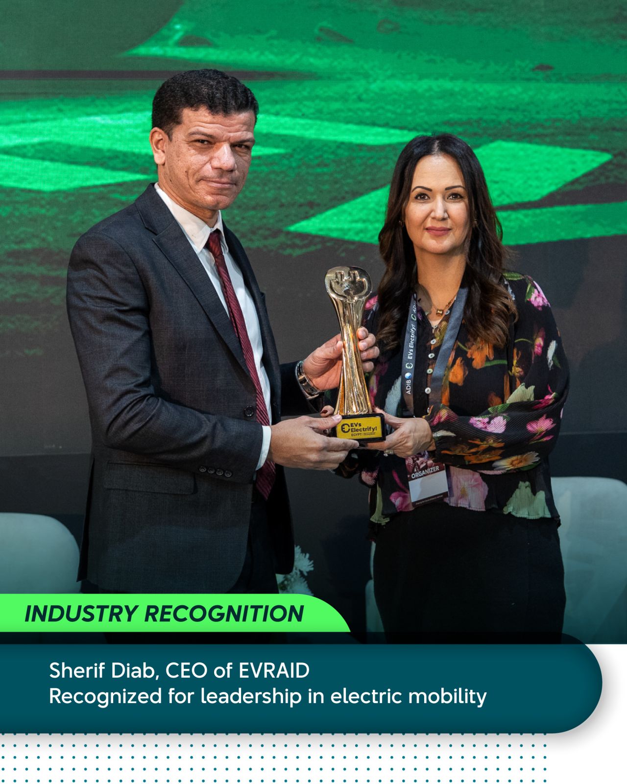 evraid CEO honored