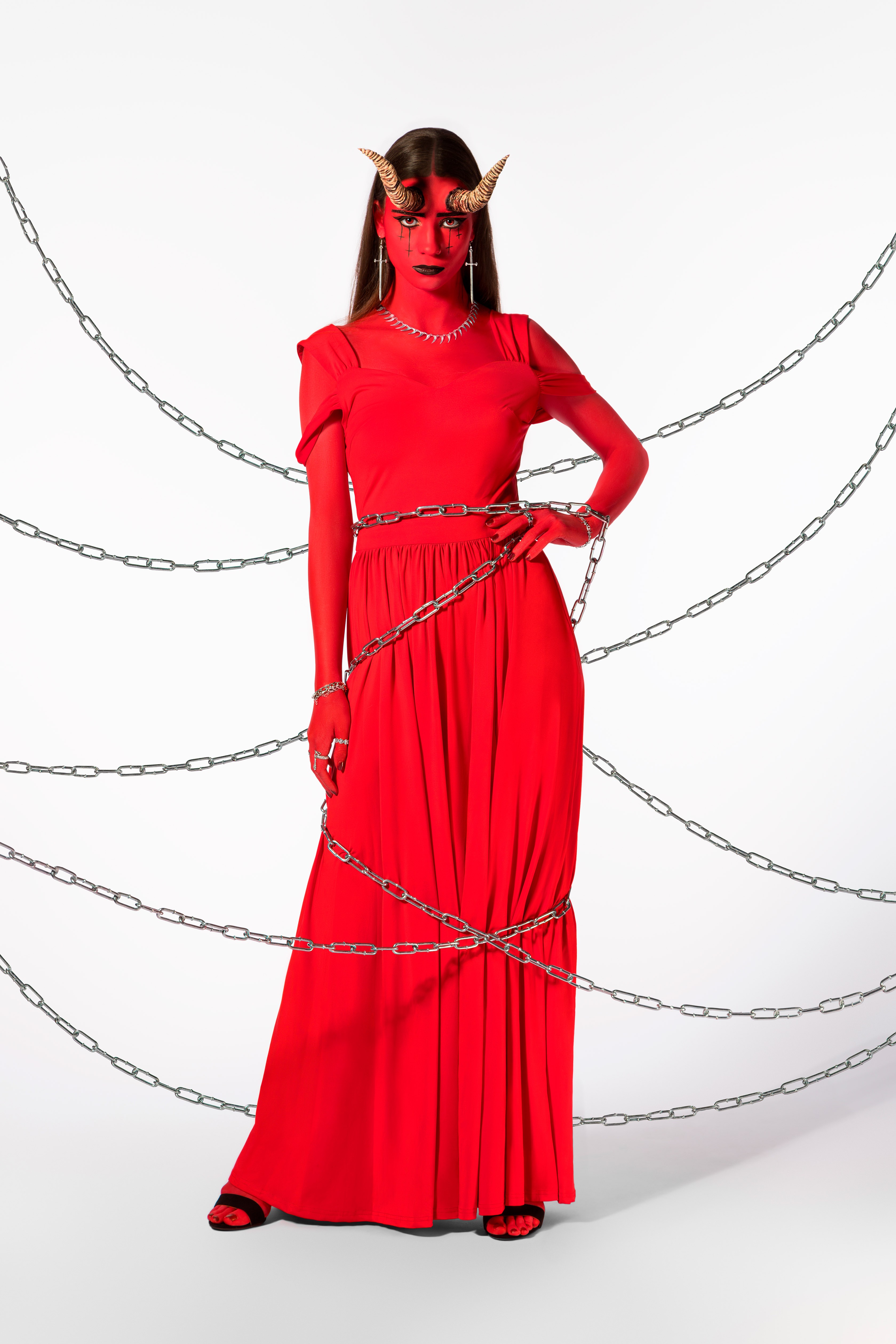 Dior Rouge Satin 999 lipstick photographer by Matthew Brown (London product photographer).