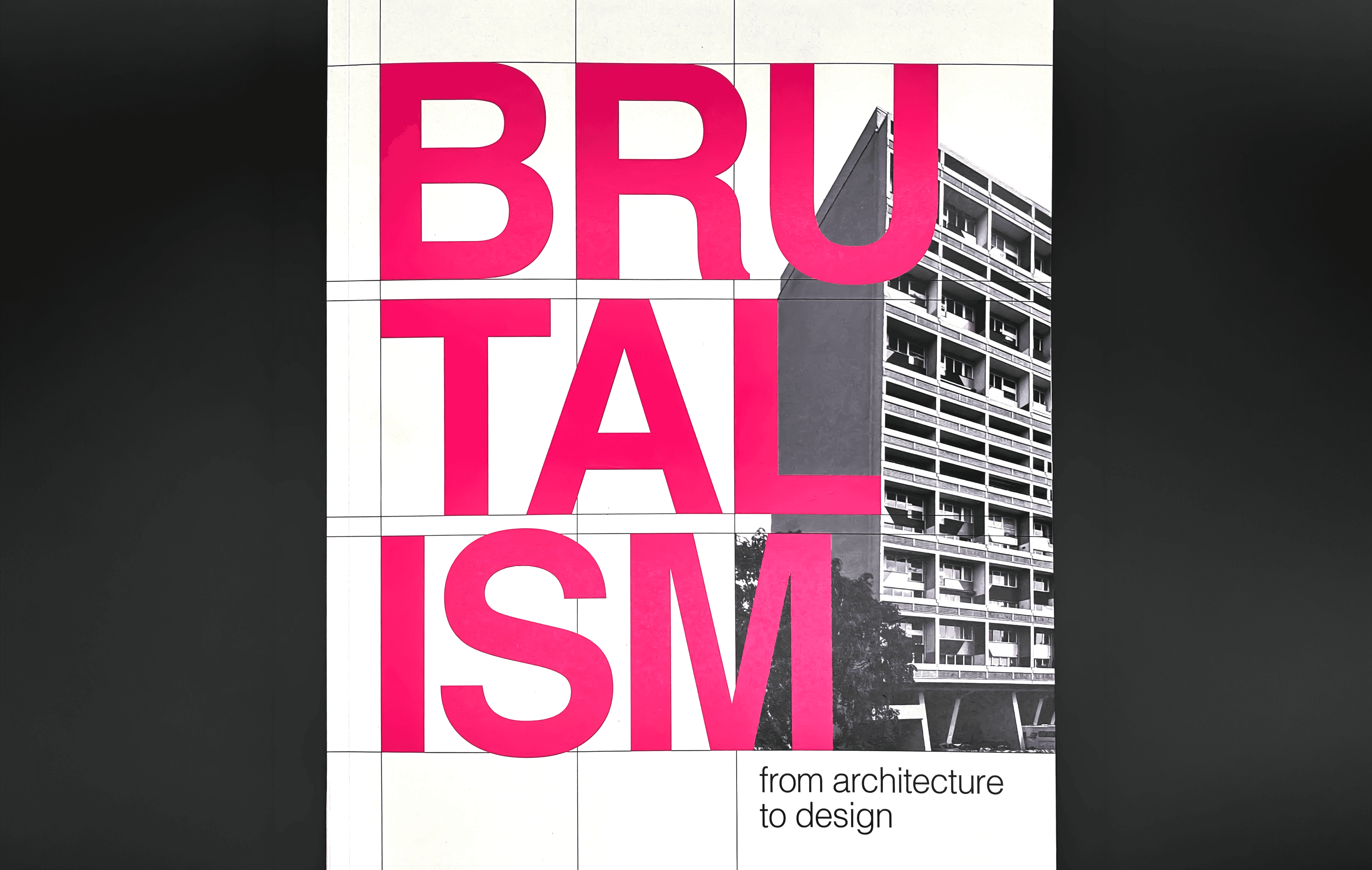 Brutalist publication cover