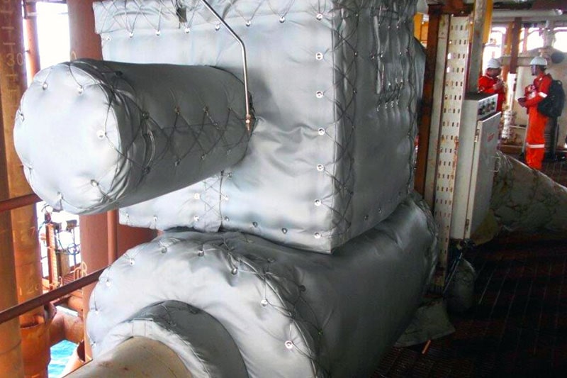 PFP Insulation System for Industrial Pipelines