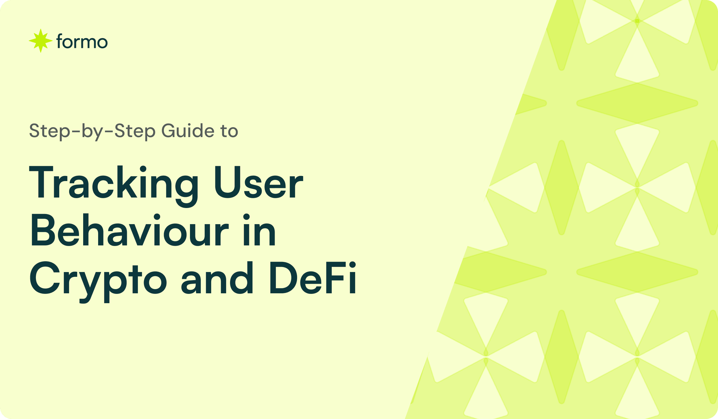 Tracking User Behaviour in
Crypto and DeFi