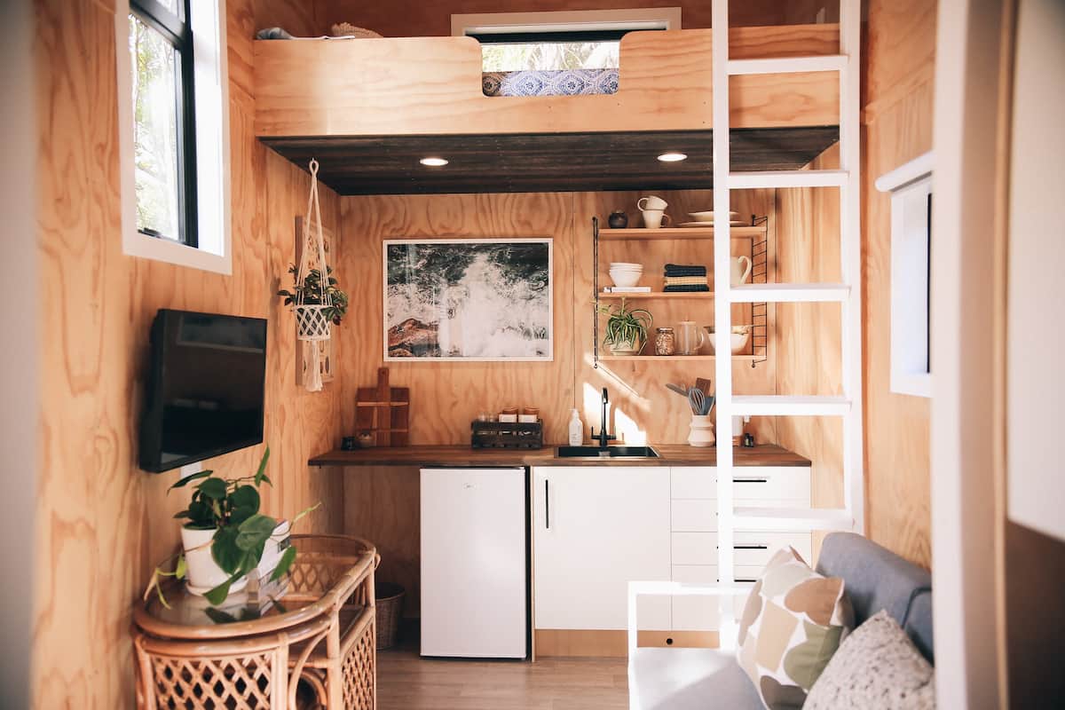 The Tiny Piha - Interior