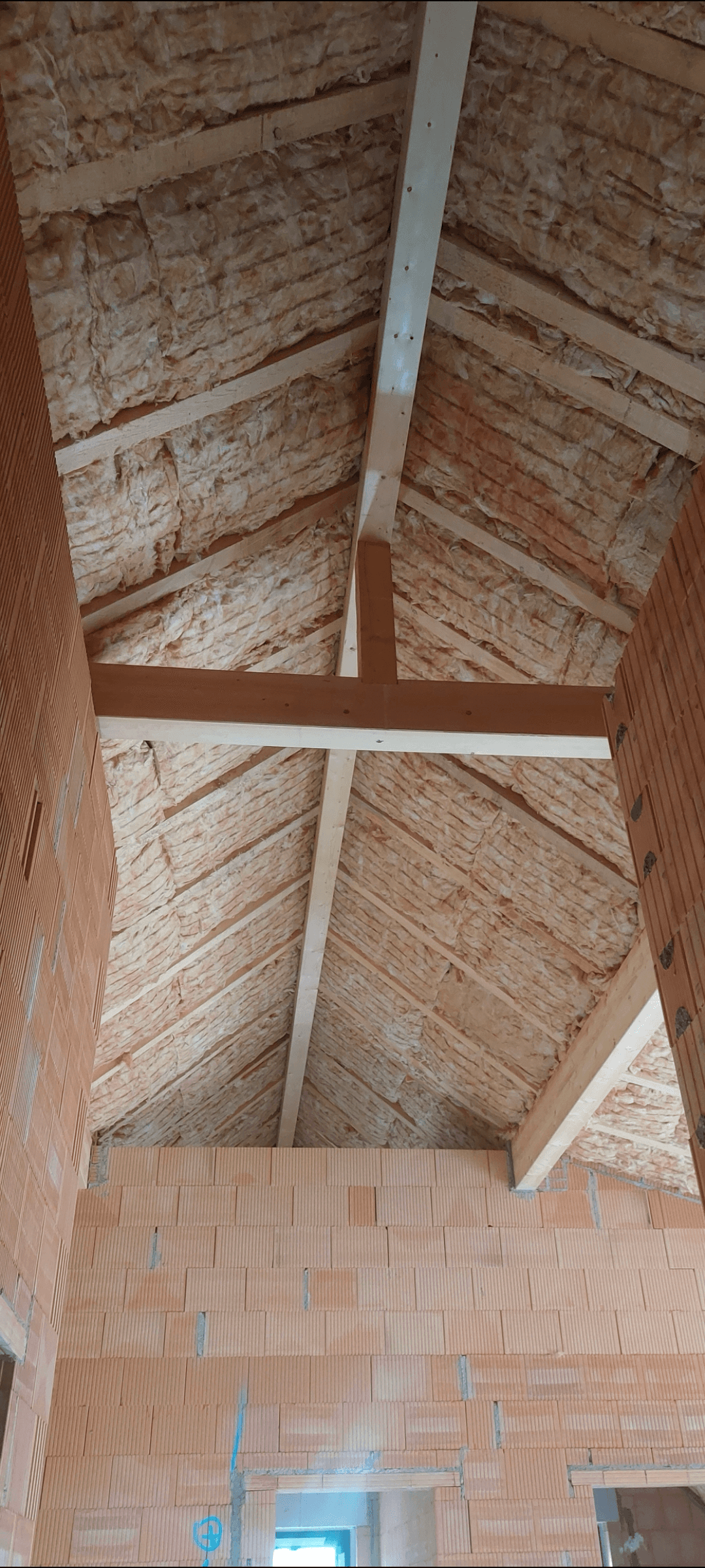 dach mit neuer wärmedämmung