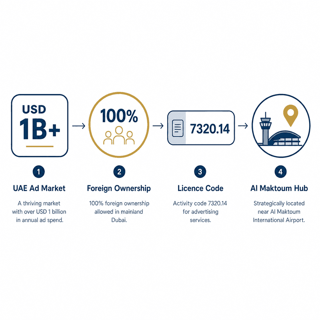 Infographic: Start a Media Consultancy Business in Dubai