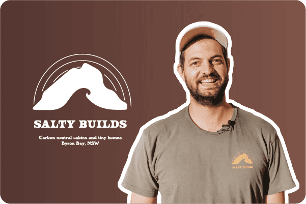 Salty Builds using 3DTHD software to design a tiny house, highlighting speed and efficiency