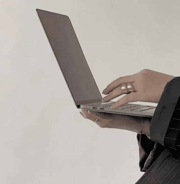 Athlete winning a race