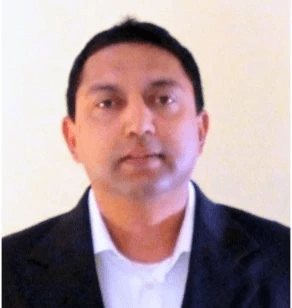 Woman smiling in an office