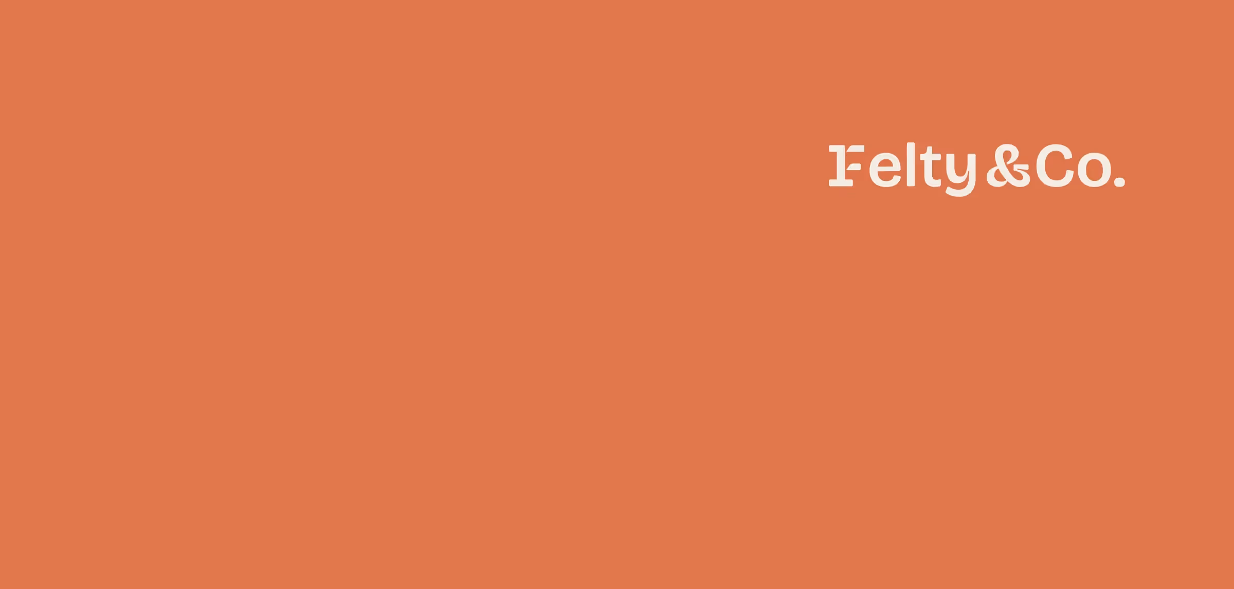 Felty & Co. service page with supporting information