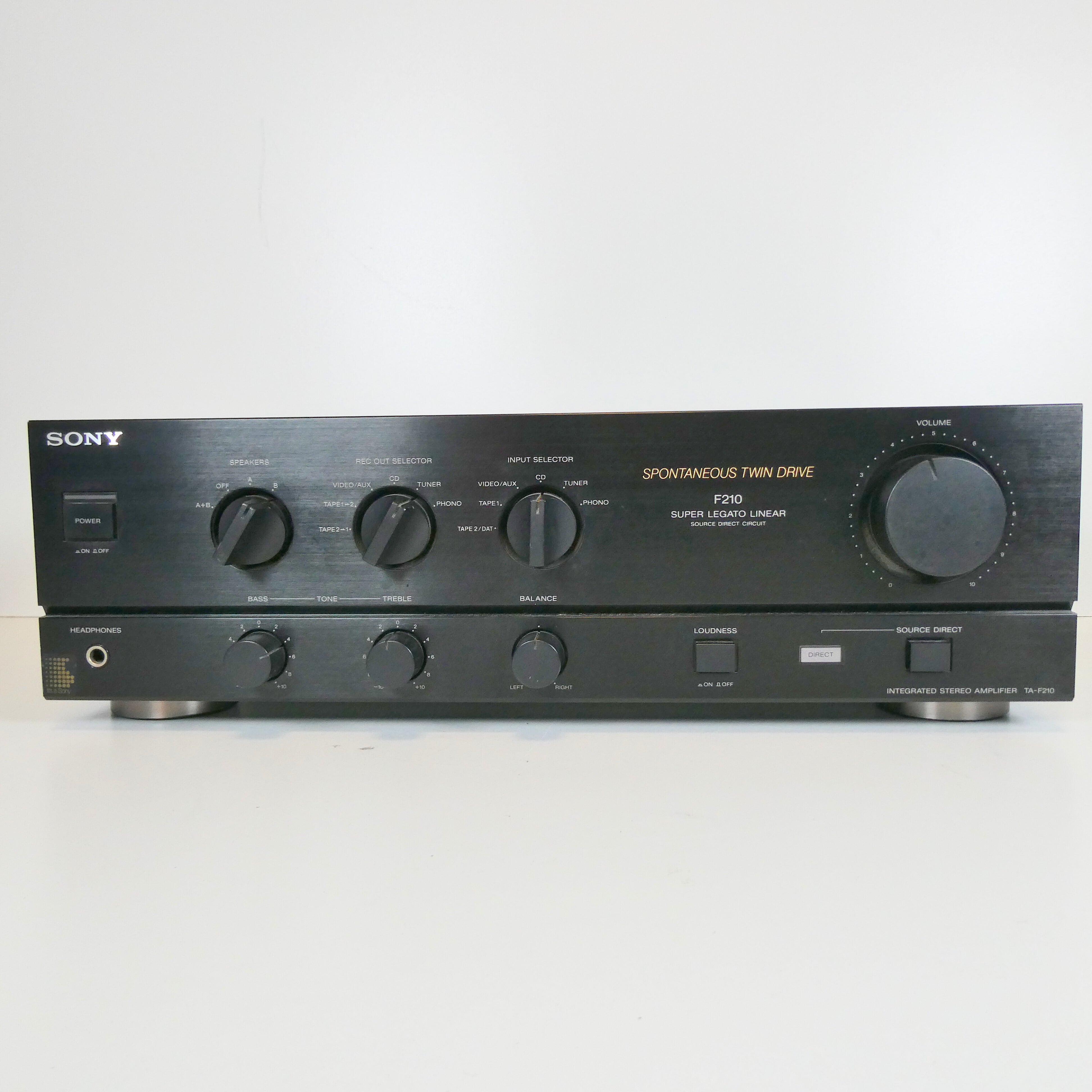 Sony TA-F210 Amplifier - Vinyle & Hi-Fi Vintage