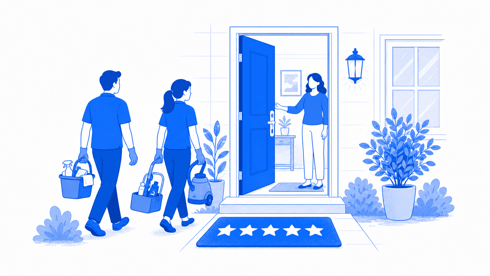 Cleaning Business Review Marketing Decides Who Gets Let Inside the House