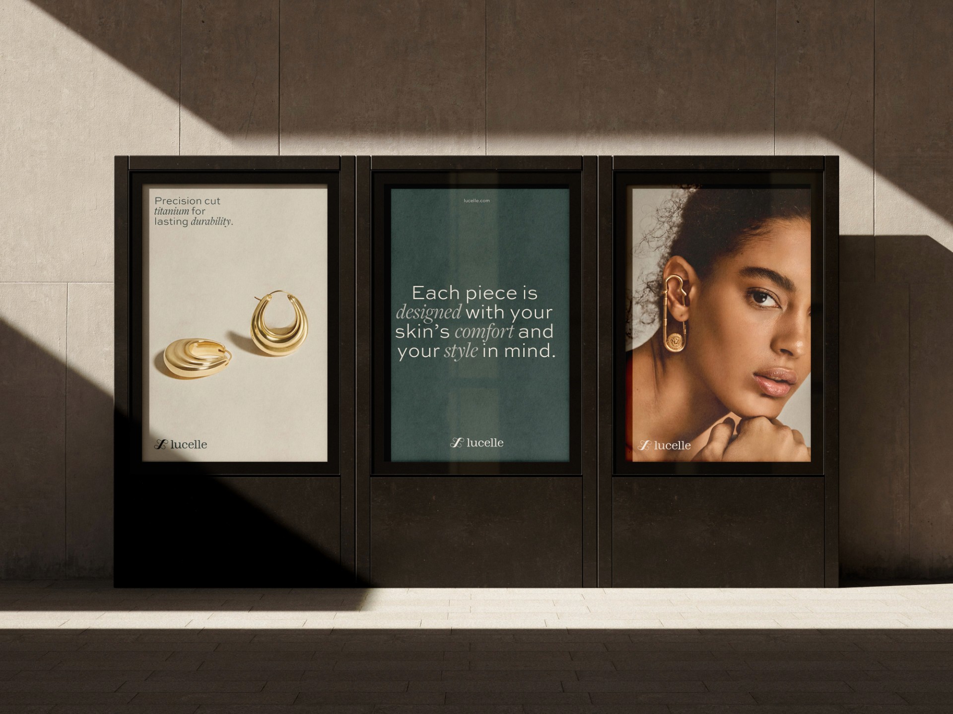 Premium Elegant Poster Design - Lucelle Name, Logo & Brand Creation - Jad Saadi