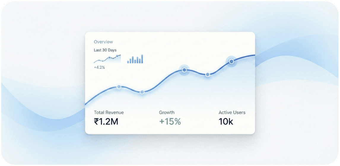 A row of servers in a data center.