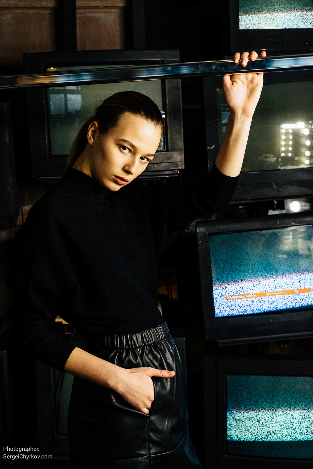 Алина. Модельные тесты. Фотограф Сергей Чирков. Photographer Sergei Chyrkov
