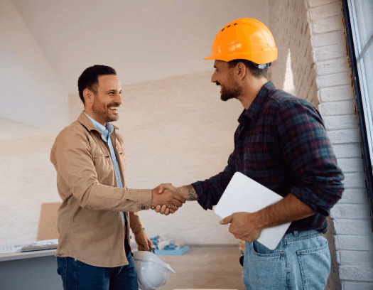 person holding Visa card and white device