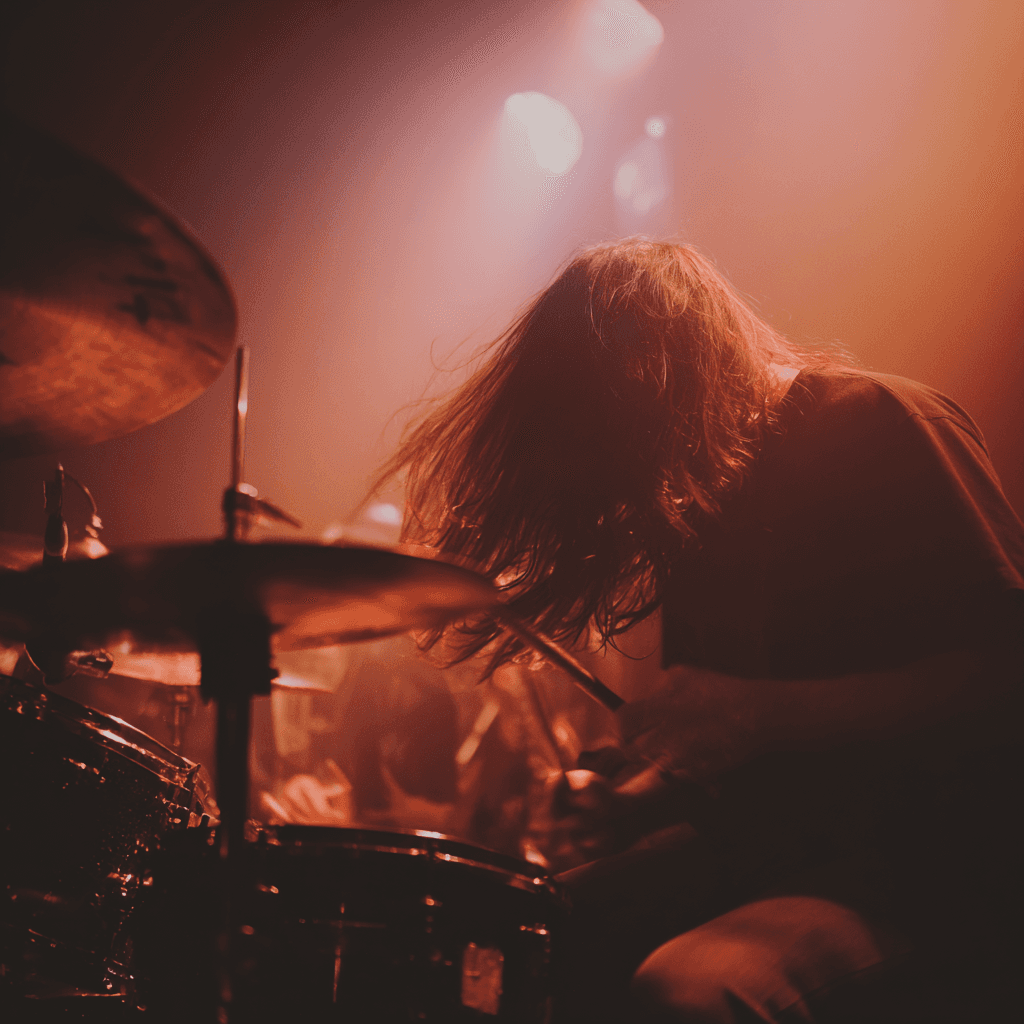 Mixing buttons in a recording studio