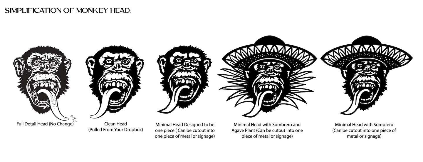 Gas Monkey Garage Primos Cantina Monkey Head