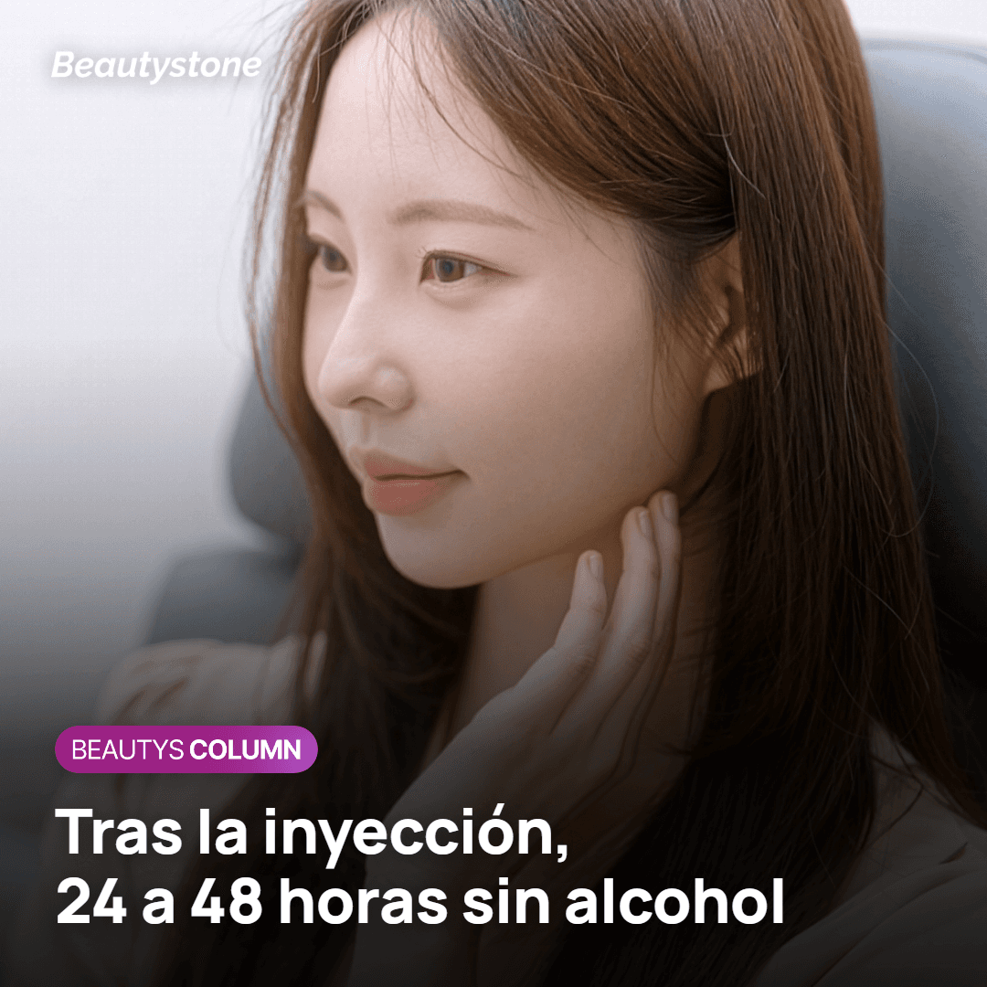 Recuperación tras una inyección y momento para volver a beber alcohol