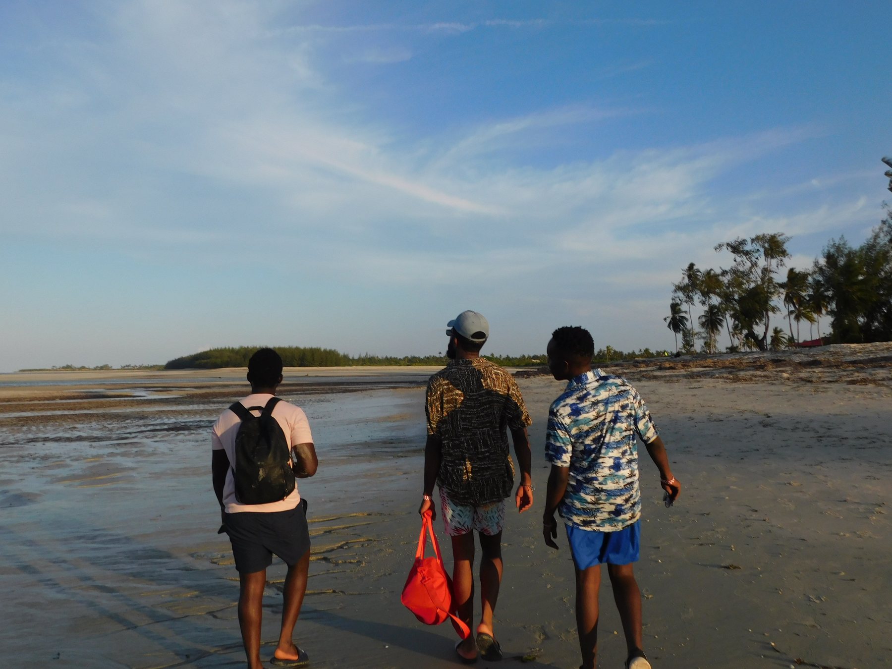 A walk along the Zanzibar coast.