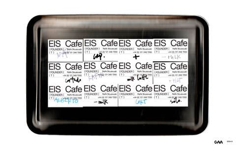 EIS Cafe card.