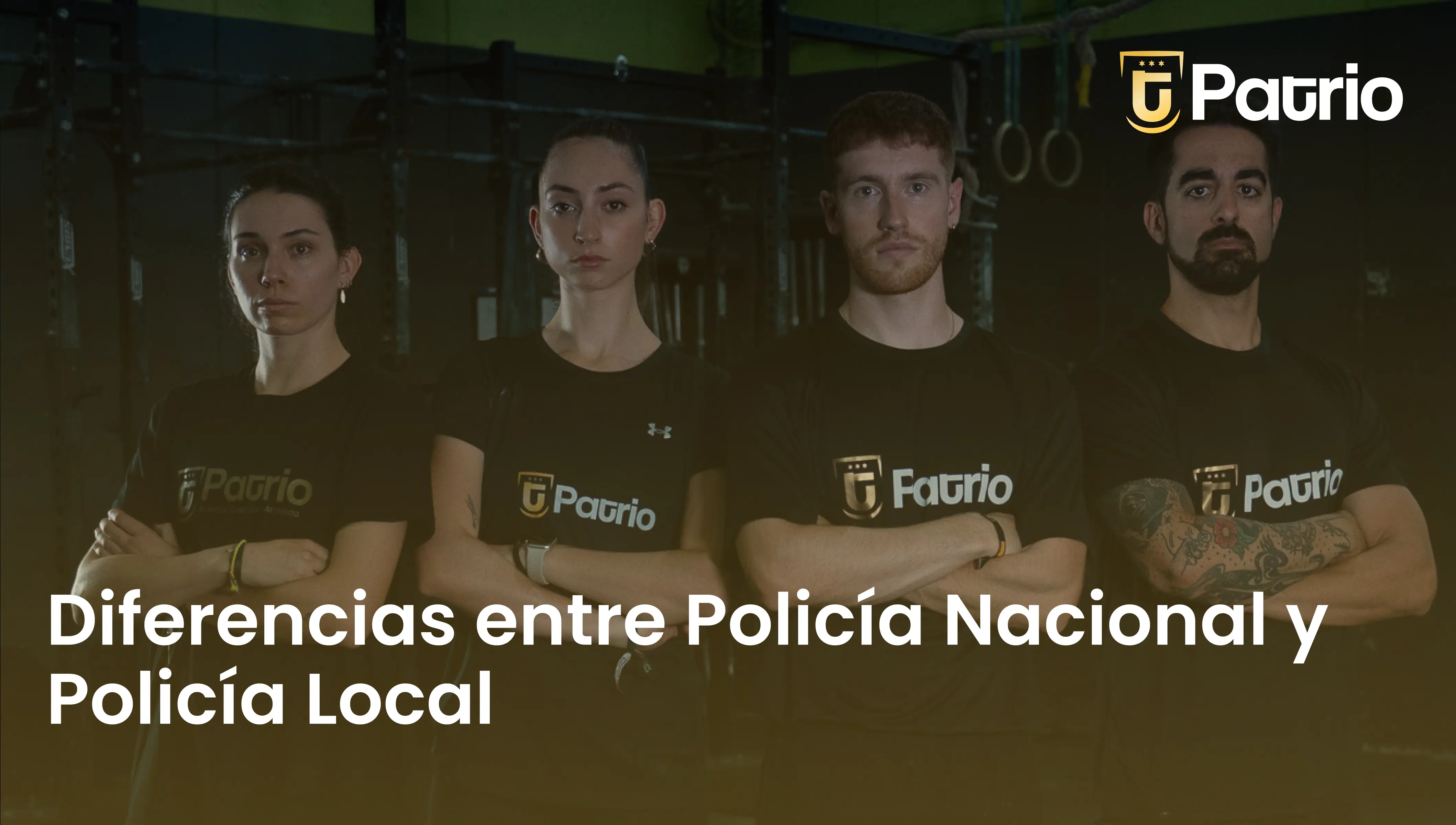 Diferencias entre policía local y policía nacional