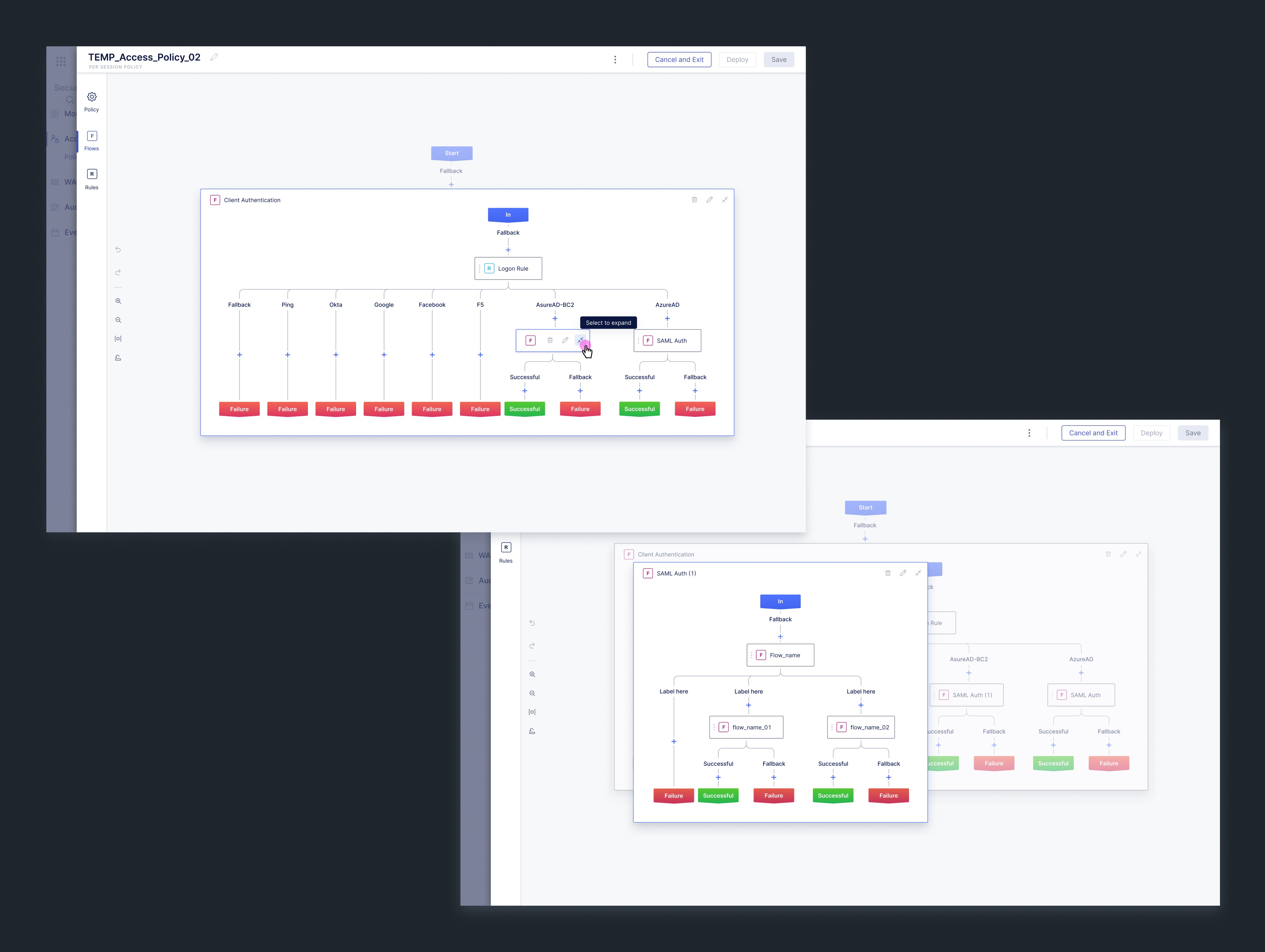 A close-up of a map view with address highlighted