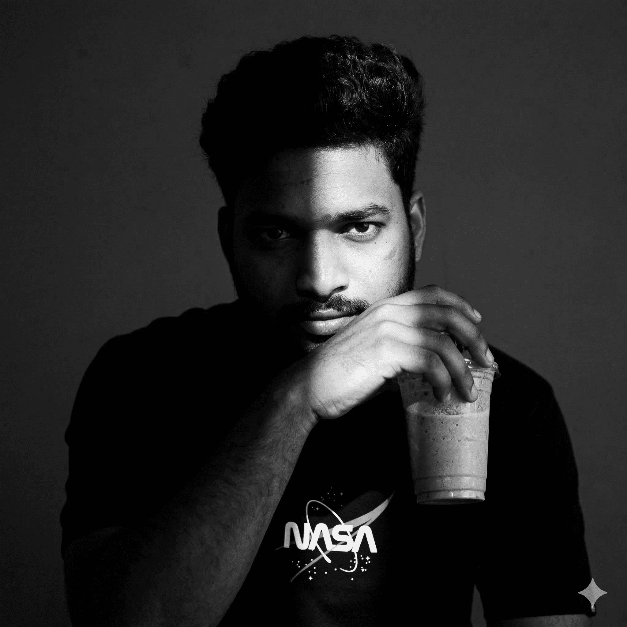 Portrait of portfolio creator