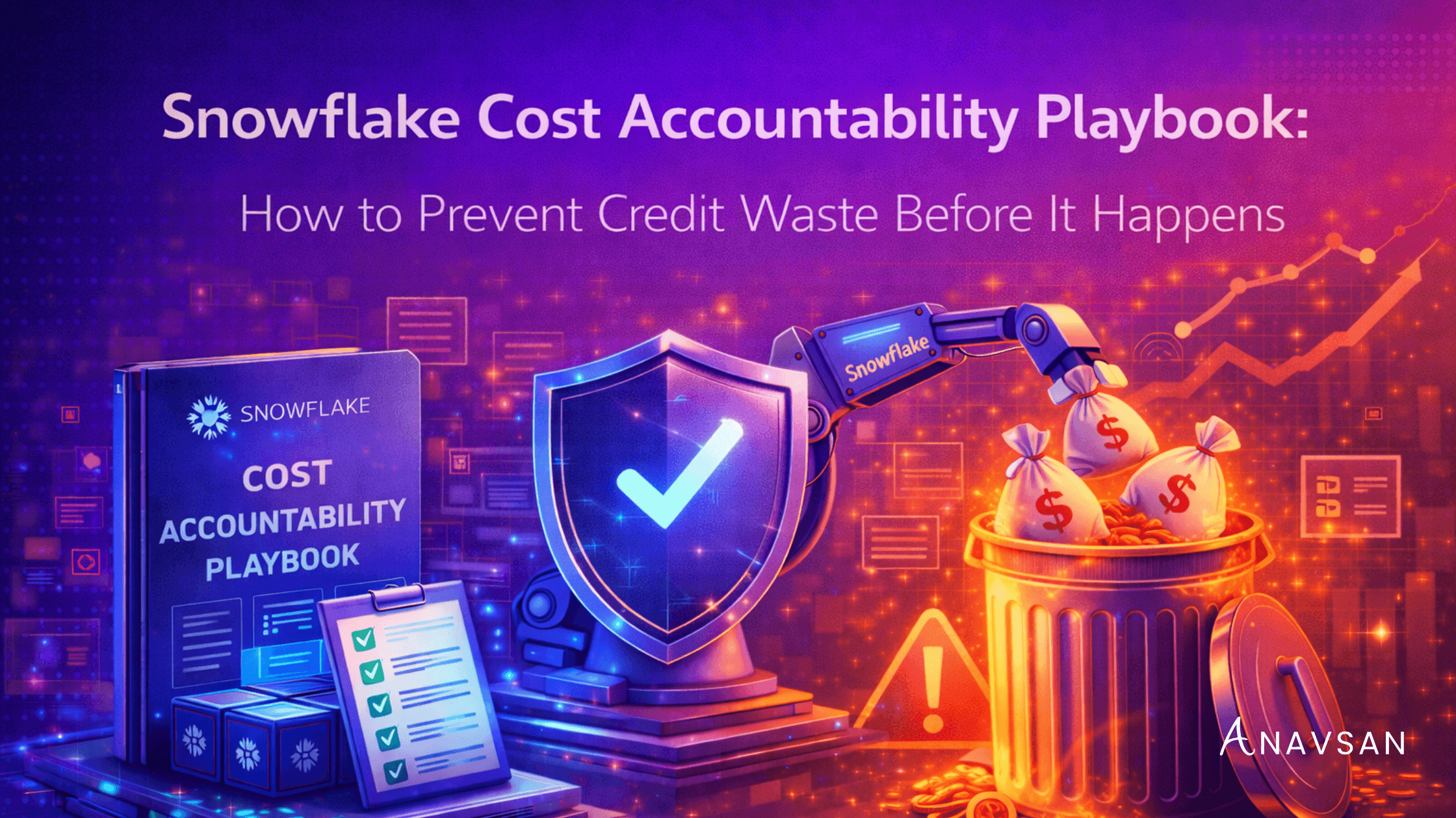 Snowflake Cost Accountability Playbook: How to Prevent Credit Waste Before It Happens