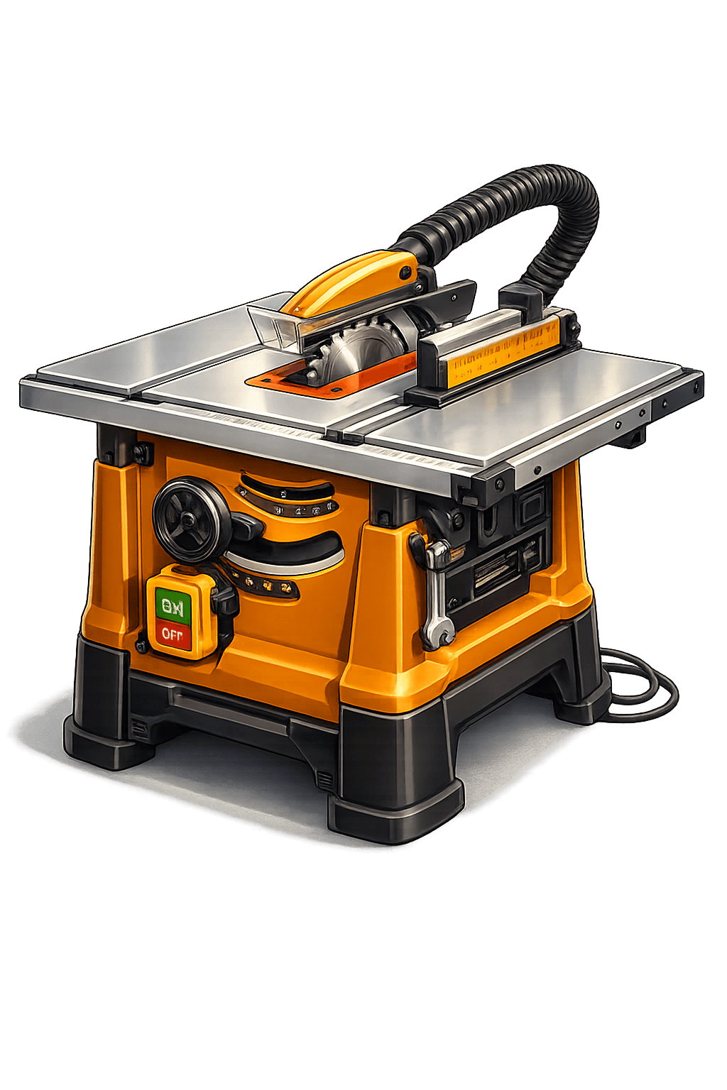 Image of a table saw machine