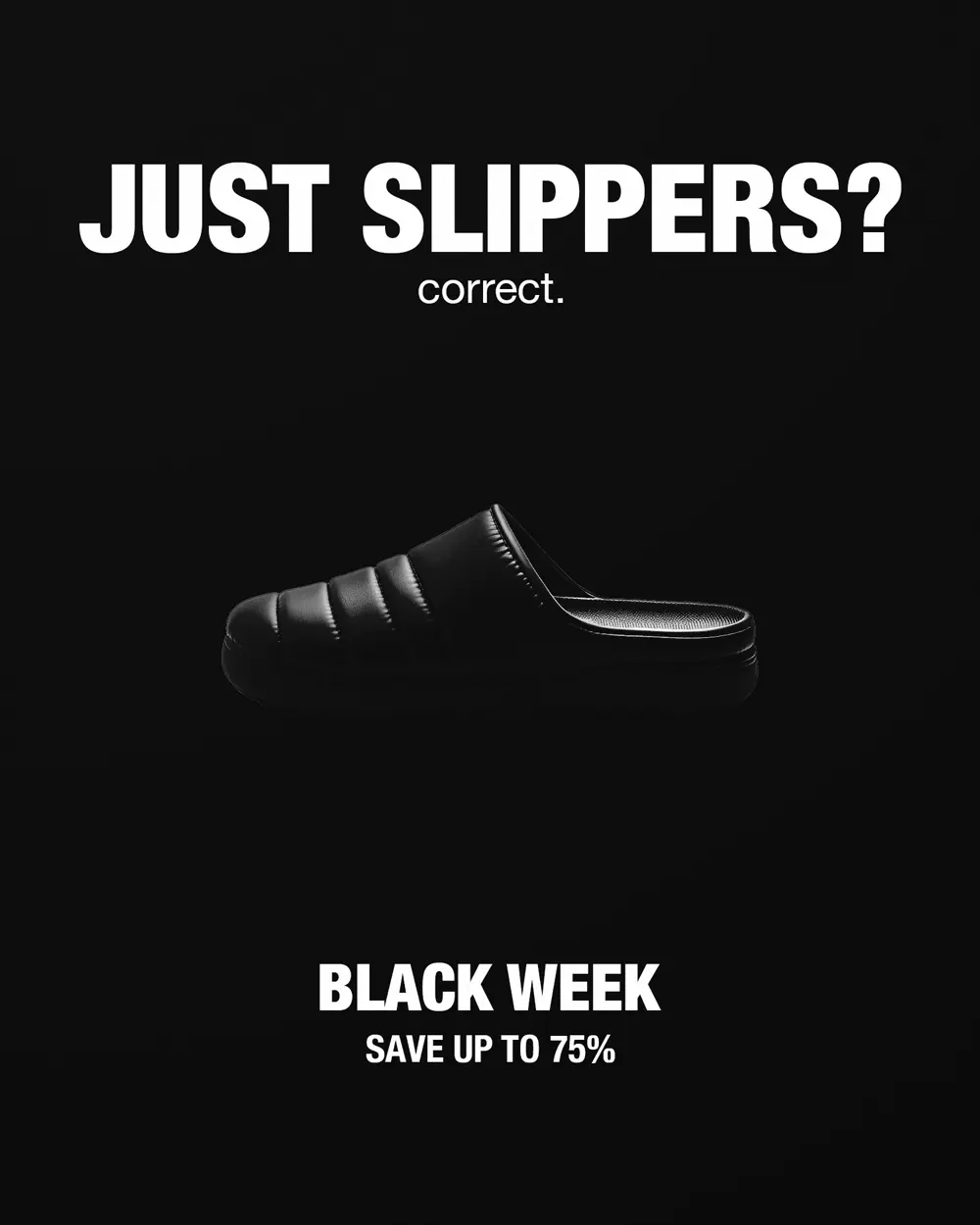 Max Kinzel ad Anotho.io for slippers