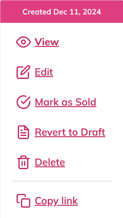 Listy infolisting screenshot